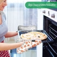 thumbnail image 2 of Yayeee Pot Holders Kitchen Heat Resistant with Pockets 7"x9.8" Cotton Oven Cooking Hot Pads, Small Floral Blooms, 2 of 7