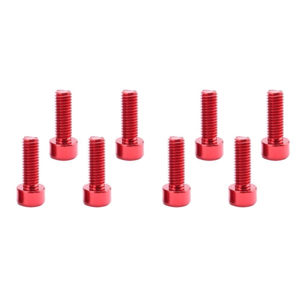 Eigraketly Pack de 4 tornillos para portabidones de bicicleta Tornillos profesionales Accesorios Type2 NO2 Eigraketly CBP504258