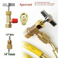 thumbnail image 2 of Lefu Streamlined and Efficient R134A Adapter Set for AC Tank and Hose (3pcs/set), 2 of 10