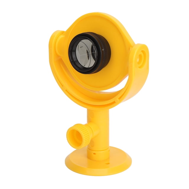Reflector De Estación Total, Adaptador De Rosca De Latón Resistente Al Desgaste, Soporte Estable De Pulido Fino De 25,4 Mm, Reflector De Prisma De Vidrio óptico Para Topografía