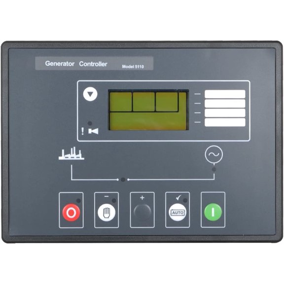 waltyotur DSE5110 Generator Electronic Controller Control Module DC 8-35V Automatic Engine Control Module
