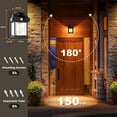 thumbnail image 5 of PURELY- 2Pack Led Solar Power Lights Pir Motionsensor Outdoor Garden Security Walllamp, 5 of 6