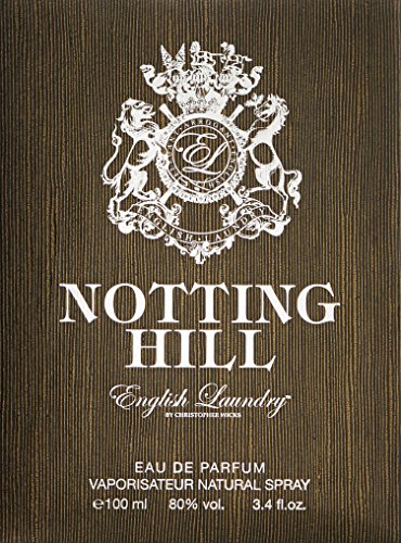 English Laundry Notting Hill Eau De Parfum Spray, Cologne for Men, 3.4 Oz.