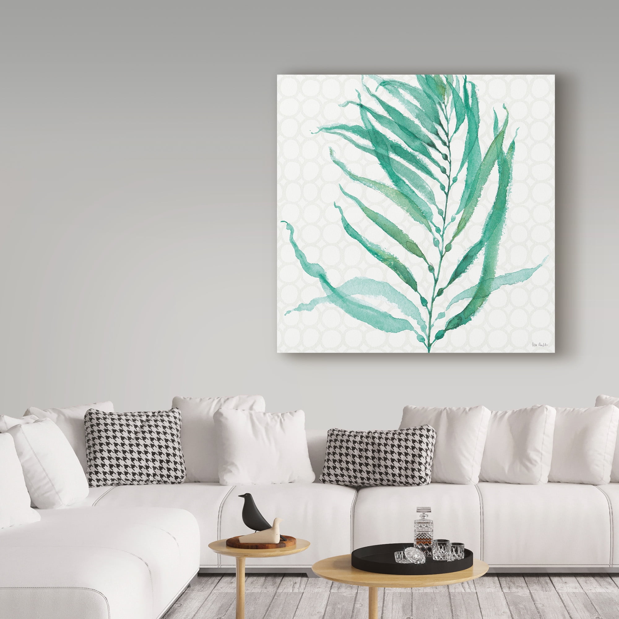 Trademark Fine Art 'Mixed Greens XX' Canvas Art by Lisa Audit