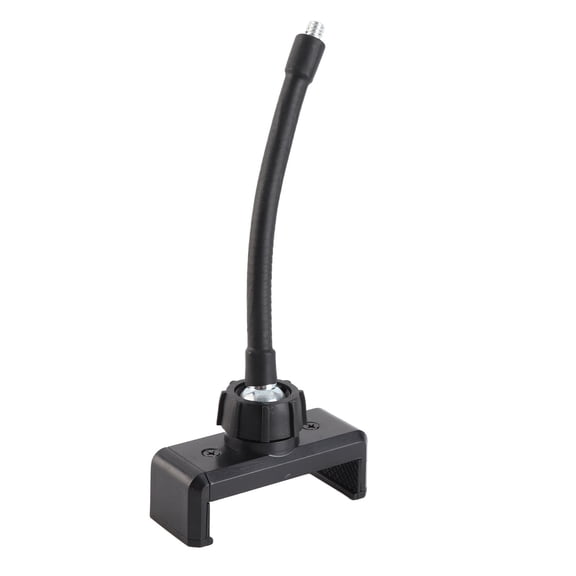 Universal Phone Holder Stand for LED Ring Light 1/4 Inch Screw Mount Phone Clamp Broadcast Bracket 2.24-3.23 inches Clamping Range-