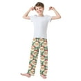 thumbnail image 3 of joogoo Vintage Santa Claus Pajama Pants Pj Bottoms Sleepwear Lounge XL, 3 of 9