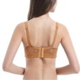 thumbnail image 4 of Lixiuxyad Womens Sports Bras Womens Lace Gathered Bra Straps Cup Underwear, 4 of 5