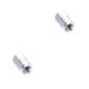 thumbnail image 3 of Scienceny 4 piezas de tapas decorativas para neumáticos, accesorios para neumáticos, accesorio modificador plateado Plata 2piezas, 3 of 6