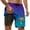 Z01-Dark Blue, variant on YAYUBA Black Swim Trunks Men Big and Tall 2 In 1 Liner Compression Stretchy Quick Dry Breathable Soild Color Anti-Chafe Bathing Suits Light Multi Pockets Summer Beach Cruise Water Park