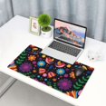thumbnail image 6 of Kdxio Colorful Floral2 Print Large Gaming Mouse Pad,Non-Slip Base,Water Resist Keyboard Pad for Gamer,Office & Home,29.5 x 15.8 in, 6 of 9
