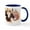 White/Navy Inside, variant on CafePress - Donkey Mug - 11 oz Ceramic Mug - Novelty Coffee Tea Cup