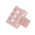 thumbnail image 4 of Unique Bargains 1 Pc Small Rectangle Frosted Hair Clips Hairdo Clip for Home Pink, 4 of 5