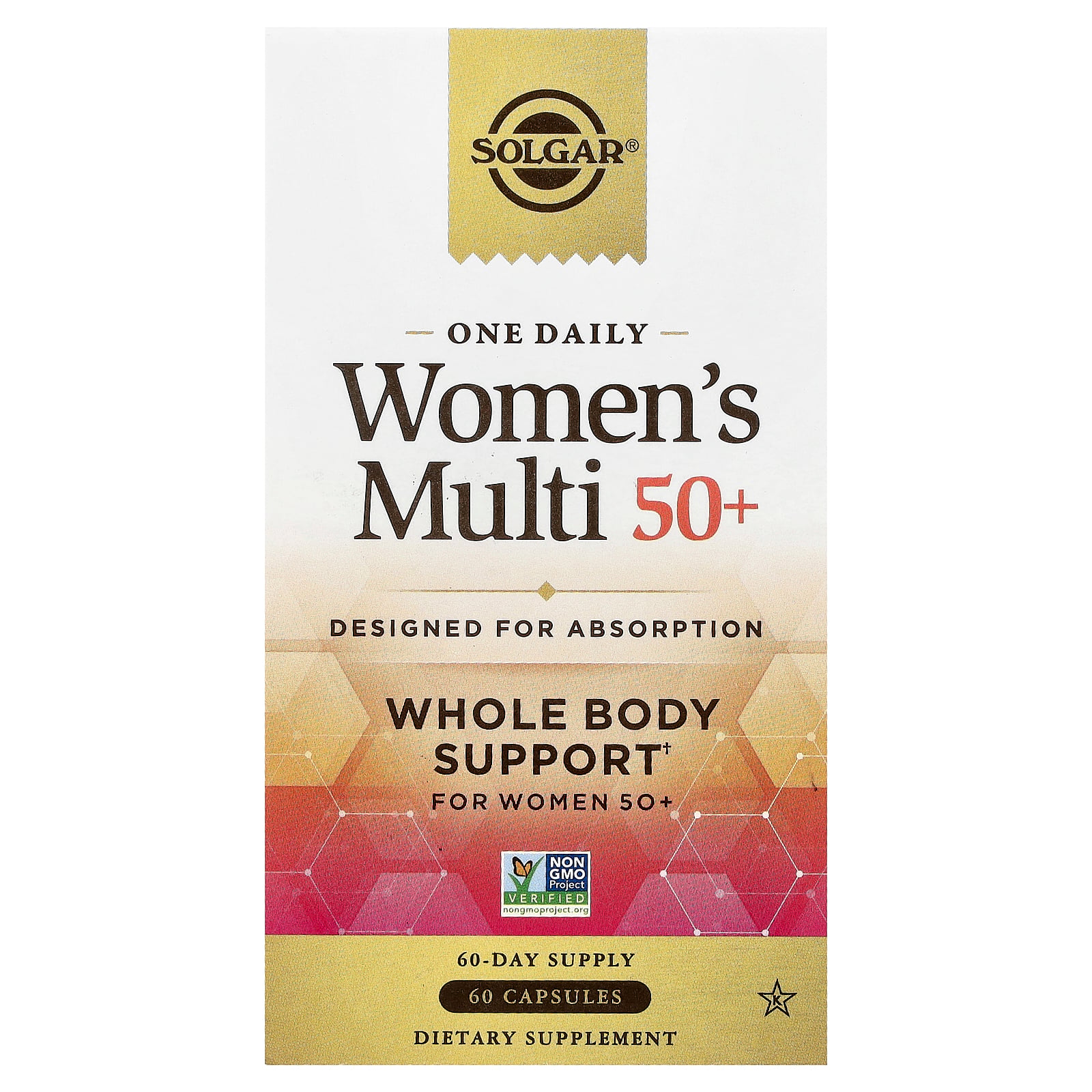 Solgar One Daily Women's Multivitamin 50 , 60 Capsules