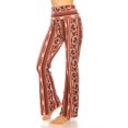 thumbnail image 2 of LA12ST High Waisted Yoga Flare Leggings for Women Tummy Control Printed Palazzo Pants Buttery Soft Bell Bottom Pants, 2 of 4