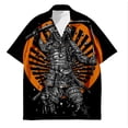 thumbnail image 3 of Camisa hawaiana Harajuku 2023 para hombre, camisas de playa de moda de verano, camisetas de arte callejero geniales de manga corta para mujeres y niños, camisetas de gran tamaño, 3 of 5