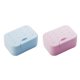 thumbnail image 1 of Caja De Jabón De Viaje, 2 Uds., Soporte Para Platos Para Gimnasio, Senderismo, Azul rosado Baoblaze Jabonera, 1 of 8