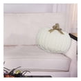 thumbnail image 4 of Way-To-Cel PL coussin en forme de citrouille tricoté câble, 4 of 4