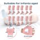 thumbnail image 4 of 6 rodilleras antideslizantes para gatear para bebés y calcetines antideslizantes para bebés Protector de rodilla para niños pequeños Zhivalor CPB-YL122-2, 4 of 5
