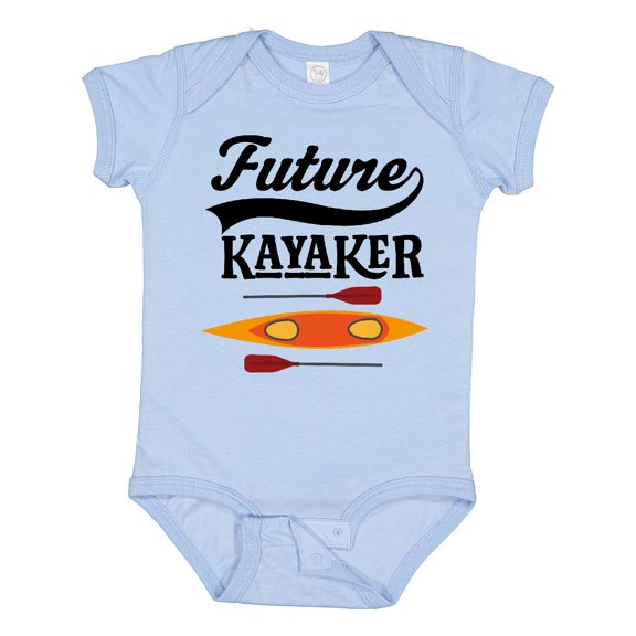 Inktastic Kayaking Future Kayaker Boating Boys or Girls Baby Bodysuit