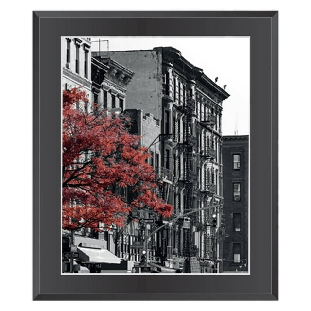 Portarretrato Hometrends Decorativo Rectangular Negro para foto de 8X10 pulgadas
