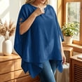 thumbnail image 6 of Bovxnpu Womens Maternity Shirts Maternity Nursing Scarf Cotton Muslin Shawl Cover Up Casual Sleepwear, 6 of 7