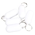 thumbnail image 2 of Floating Boat Keychain Key Float, 5Pcs Plastic Pill Shape Waterproof Key Chain, Float Key Ring For Boating, Fishing, Sailing And Outdoor Sports, Water Sports And Boating Parts, 2 of 8