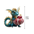 thumbnail image 3 of Fanshiluo Christmas Decorations,Christmas Car Decoration Pendant Scene Layout Pendant Crafts Gifts, 3 of 3