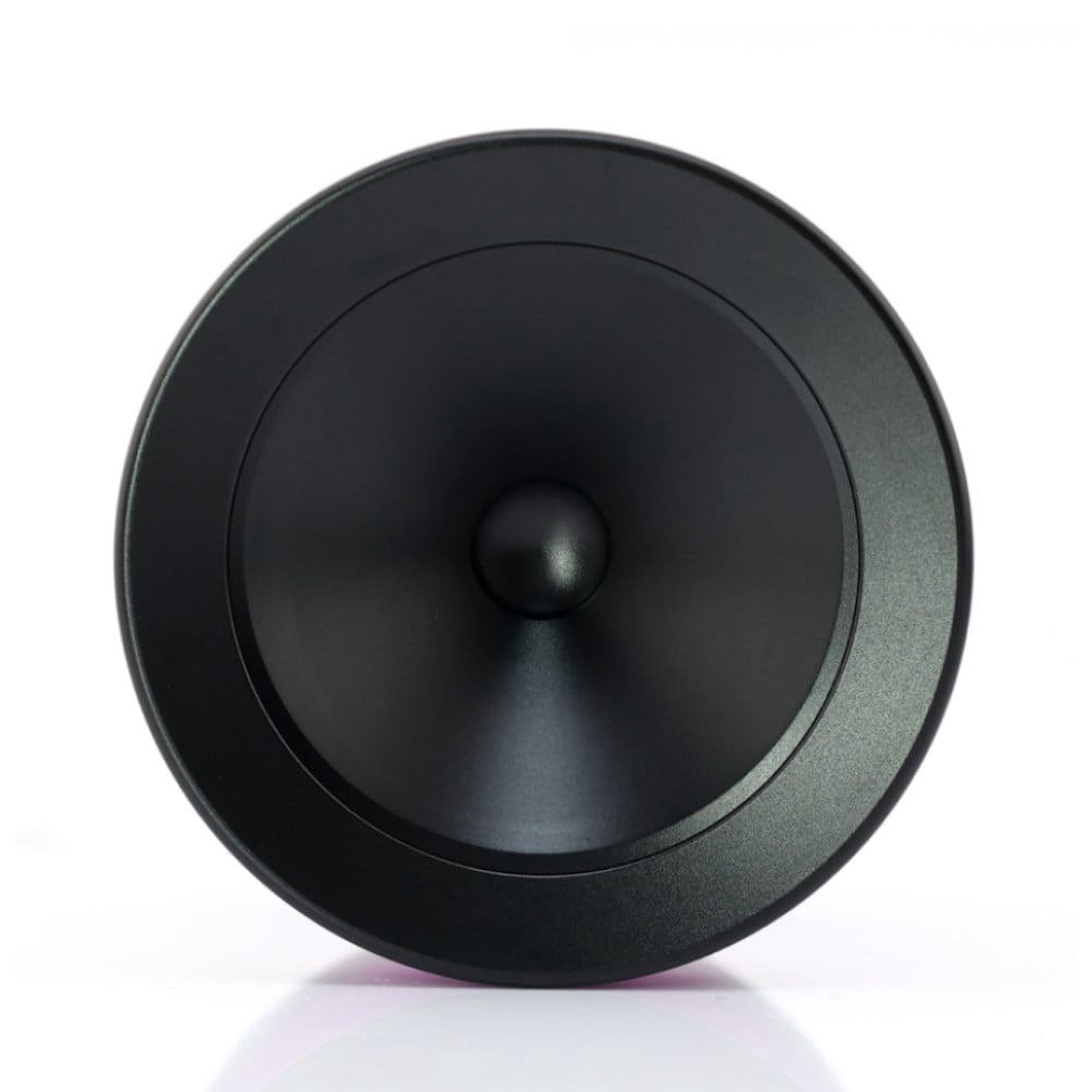 yoyofriends Strand Yo-Yo - Bi-Material YoYo - PC Body with Aluminum Caps (Purple PC w/Black Caps)
