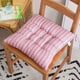 thumbnail image 2 of Cojín de almohada rayada, cojín de asiento de oficina, cojín grueso para silla (40*40cm), 2 of 6