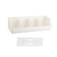thumbnail image 3 of Caja de almacenamiento para baño, contenedor para guardar manualidades, caja de almacenamiento de datos para calcetines Blanco, 3 of 9