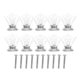 thumbnail image 1 of LITINKIMI 10Ud Pomos De Cristal Y Acrílico Plateados Para Muebles Con Instalación Rápida Para Hogar, 1 of 6
