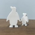 thumbnail image 4 of WINDLAND Penguins Bear Candle Holder Mold for Crafting Candle Holder Tealight Holder Decor Gypsum Ornament Epoxy Resin Casting, 4 of 12