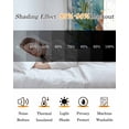 thumbnail image 5 of Coastal Beach Kitchen Curtains Summer Ocean Colorful Shell Coral Cafe Short Curtains for Bathroom Blackout Window Curtain Grommet Small Window Treatment Tier Drapes for Bedroom Living Room 52"x45"x2, 5 of 9
