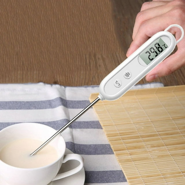 MesaSe Household Thermometer with Stainless Steel Probe Needle for Baking Cooking Barbecue