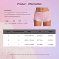 thumbnail image 7 of Eandarui Women Pajama Shorts Y2k Aesthetic Low Waist Side Slit Micro Shorts Bodycon Bottoms Sleep Burgundy L, 7 of 7