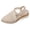 Beige, variant on YLYL Women's Sandals Espadrilles Wedge Platform Heel Point Toe Elastic Ankle Strap Casual Summer Shoes