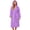 Lavender, variant on Hooded Robes for Women Soft Long Towel Bathrobes Quick Dry yet Warm Men Womens Robe with Pockets