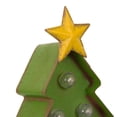 thumbnail image 5 of 7.25" Green and Brown Unique Marquee LED Tree Stocking Holder, 5 of 8