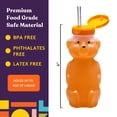 thumbnail image 4 of Vaso para bebidas Special Supplies Honey Bear Straw, exprimible, 240 ml, 4 of 9