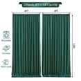 thumbnail image 4 of Cortinas Antirrugas para Fondo de Fiesta Verde Cazador 3x2m, 4 of 9
