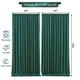 thumbnail image 4 of Cortinas Antirrugas para Fondo de Fiesta Verde Cazador 3x2m, 4 of 9