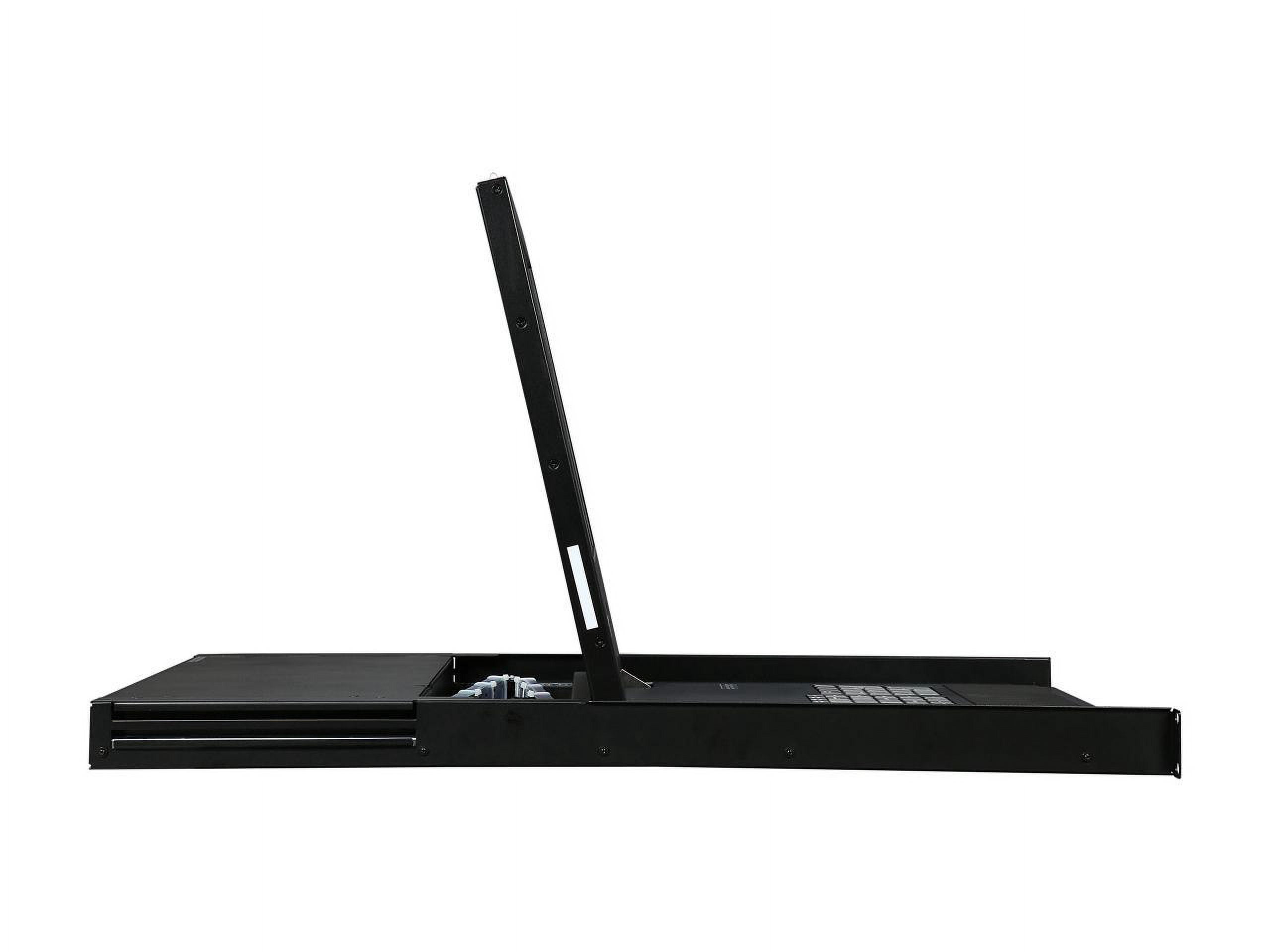 Tripp Lite by Eaton NetCommander 16-Port Cat5 KVM over IP Switch - 19 in. LCD 1 Remote + 1 Local User 1U Rack-Mount - 16 Computer(s) - 19" - 16 x RJ-45 Keyboard/Mouse/Video - 1U Height