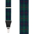 thumbnail image 2 of Suspender Store Plaid Dress Suspenders - 1.5-Inch Wide Elastic - Dressy Clip - 4 Colors & 3 Sizes, 2 of 4