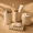 Apricot-foam, variant on Bath Accessories Set Ceramic Apricot-foam 4-Piece Bathroom Countertop Organizer