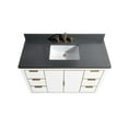 thumbnail image 3 of Avanity Austen-Vs49-G-Gq Austen 48" Free Standing Single Basin Vanity Set - White, 3 of 7