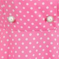 thumbnail image 4 of Dvprdro Robe de Bal pour Femme Invitée de Mariage Mode Vintage à Pois Imprimée Manches Courtes Ligne A Évasée Cocktail Fête Robe Midi, 4 of 5