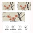 thumbnail image 2 of Yayeee Pillowcase King Size Set of 2 Satin Wrinkle Resistant Pillow Case, Light Red Flowers, 2 of 7