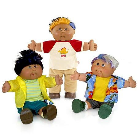 Cabbage Patch Kids: African-American Boy w/ Black Magic Touch Colorsilk Hair