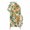 Orange Green, variant on Arch Covers, Orange Green Tropical Leaves Arch Covers Stretchy Backdrop 7.2'x4', Summer Palm Floral Spandex Fitted Round Top Chiara Arches Backdrop Cover for Wedding Party Birthday Banquet