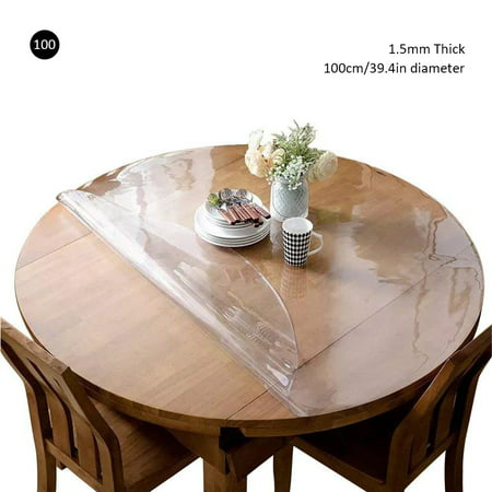 Wood Furniture Protective Cover Pad, Table Protectors Round